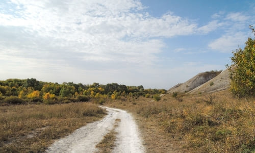 Як дістатись до крейдяних гір?